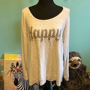 Maurice’s Large Light Gray Sweater